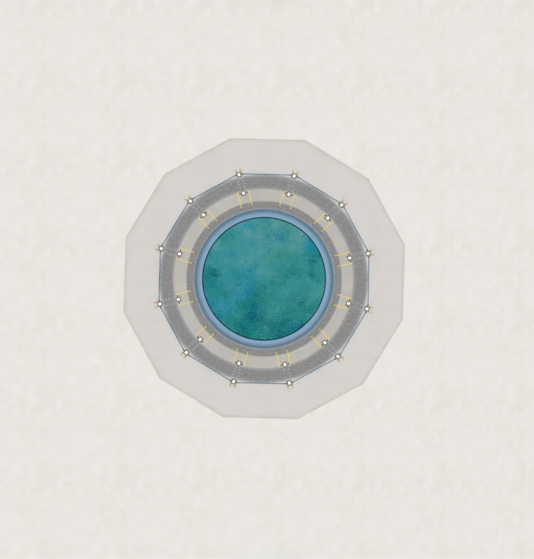 Grundriss Wasserturm