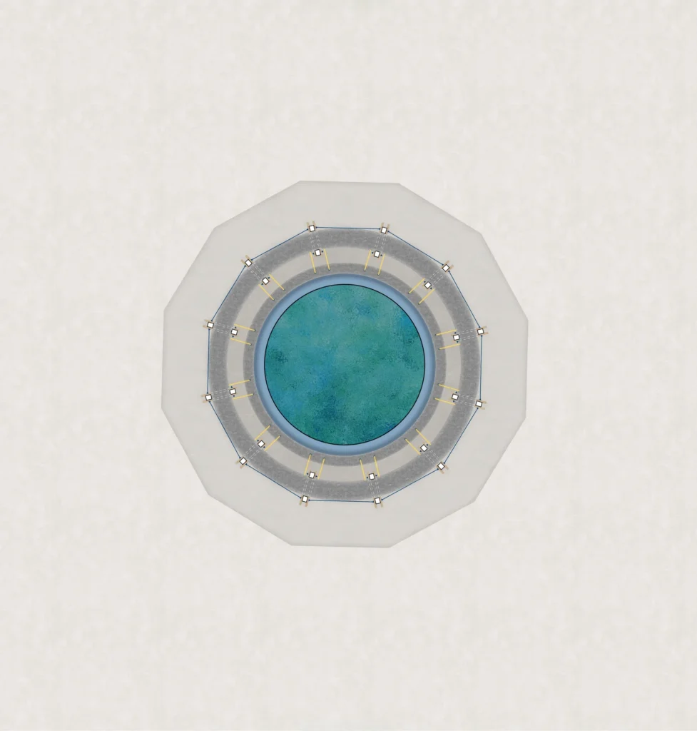 Grundriss Wasserturm