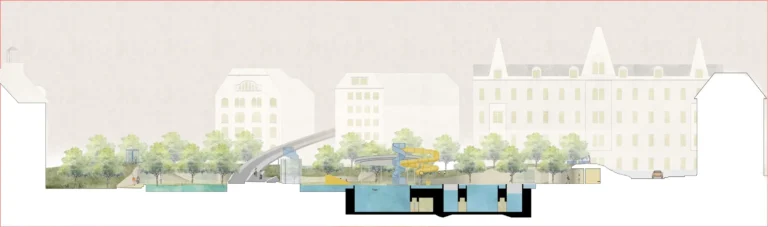 Schnitt Bunkerverwendung